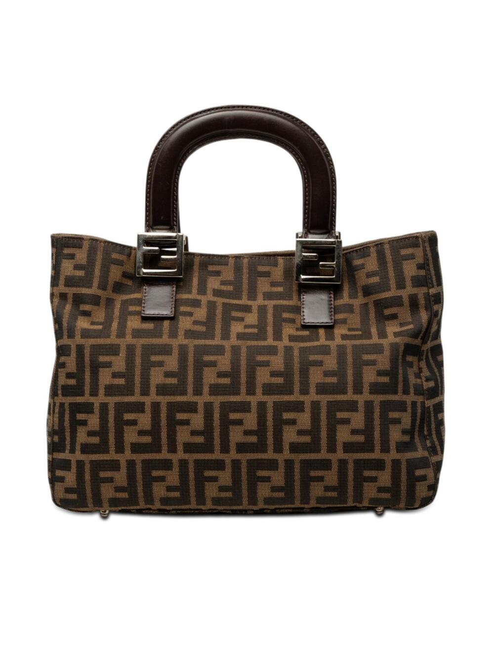 Fendi Small Zucca Canvas Twins Tote #361213F75B